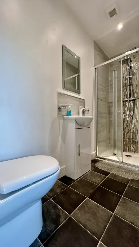 Room 3, the shower room