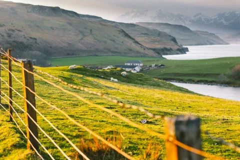 The north of the island, on the road to the Quiraing