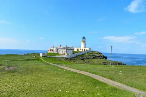 Neist Point lighthouse, the far west of the island