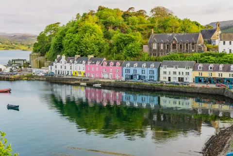 The harbour front, Portree